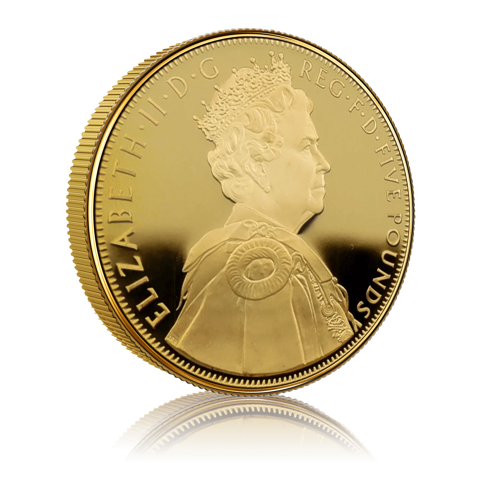 1oz Gold Queens Coronation 60th Anniversary Diamond Jubilee (1953-2013) 4
